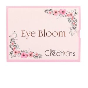 Beauty Creations Eye Bloom Palette with Pink Floral Design